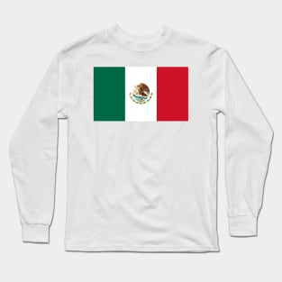 Flag of Mexico Long Sleeve T-Shirt